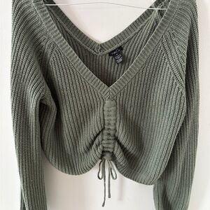 Rue21 Sage V-Neck Sweater